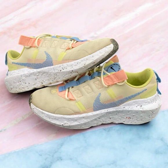 Nike Crater Impact Light Tan Pastel Multi CW2386-700 Women’s 8 / Men’s 6.5 - Picture 2 of 12